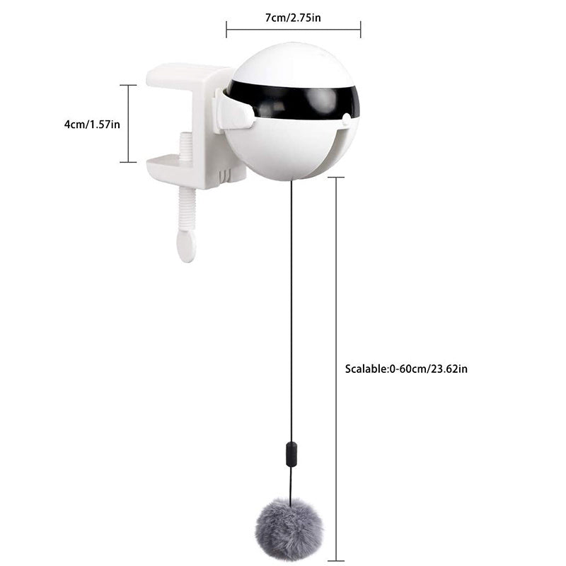 Electric Interactive Automatic Lifting Cat Ball Toy - One Red Hill