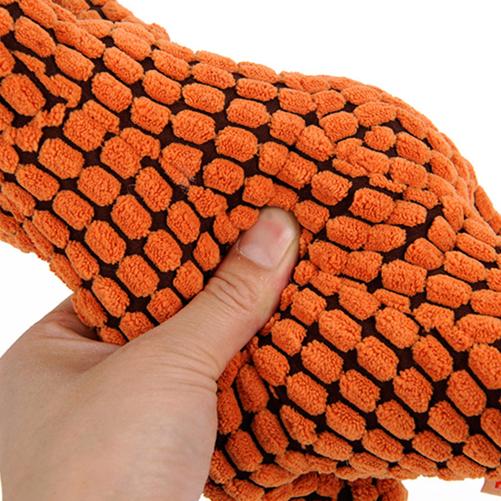 Dinosaur Pet Toys Giant Dogs Pets Interactive Dog Toys For Large Dogs Chew Toys Chihuahua Plush Stuffing Squeakers - One Red Hill