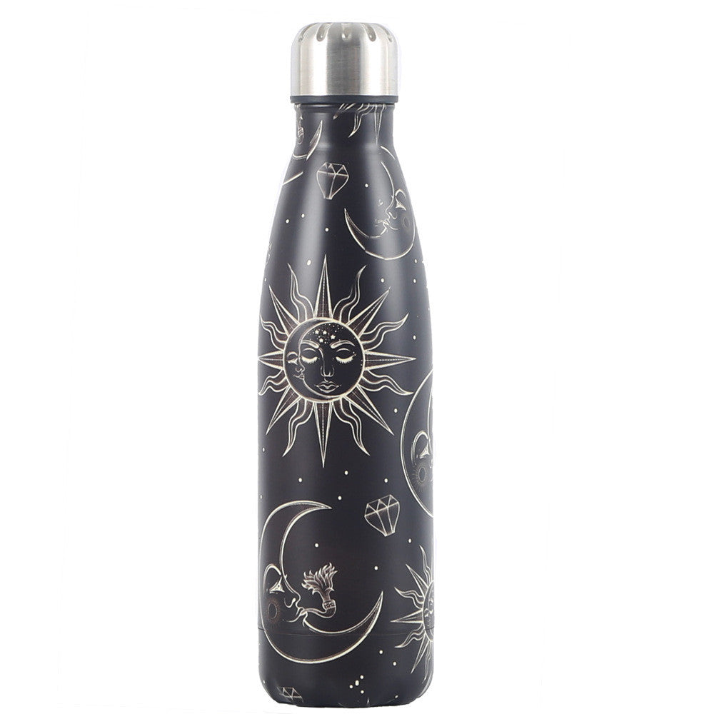 New Starry Sky Galaxy Coke Bottle Stainless Steel Vacuum Flask