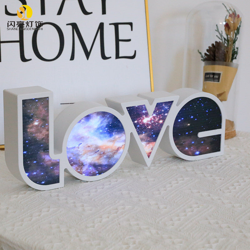 Valentines Day Decor LED LOVE Light Valentines Day Gift For Girlfriend Bithday Wedding Party Decoration Romantic Wedding Decor - One Red Hill