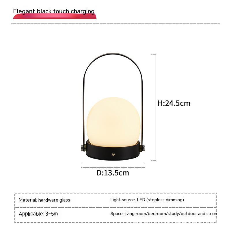 Portable Charging Desk Lamp Nordic - One Red Hill