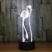 Colorful Touch Remote Control LED Visual Light Gift 3D Small Table Lamp - One Red Hill