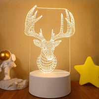 3D Lights Colorful Touch Remote Control LED Visual Lights - One Red Hill