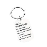 Valentine's Day Christmas Gift Stainless Steel Key Ring Men And Women Send Friends Creative Fashion
