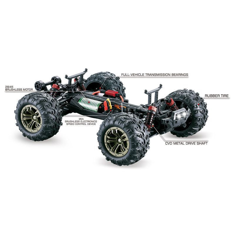 Brushless New Product 4WD Remote Control Car Toys - One Red Hill