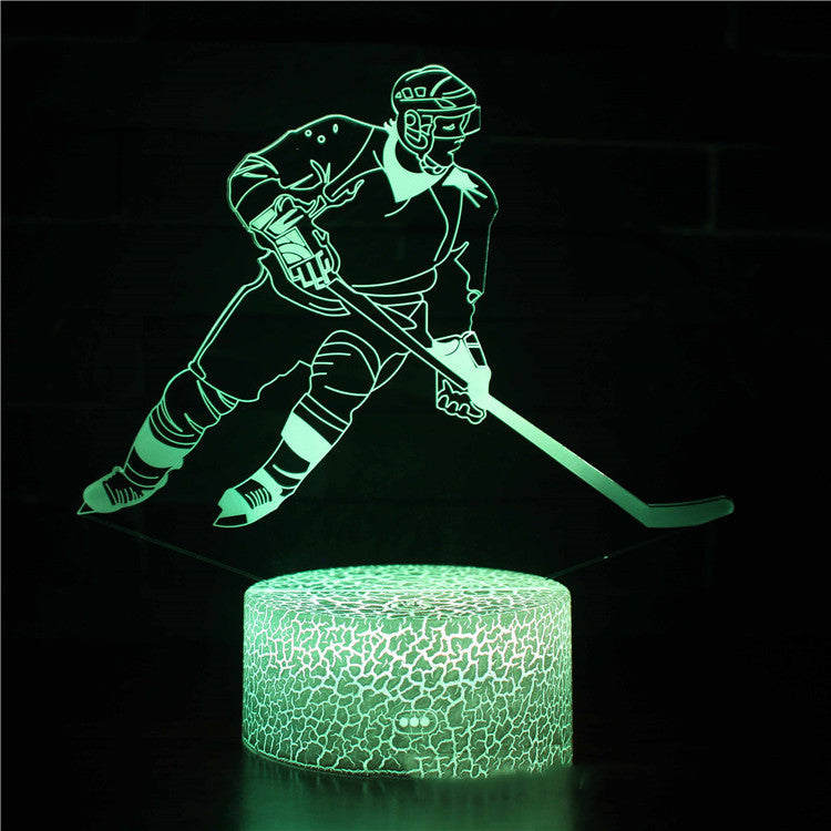 Creative Colorful Touch Remote Control Desk Lamp - One Red Hill