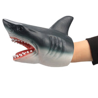 Soft Doll Dinosaure Hand Puppets Figure Head Animal