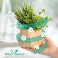 Simple Wooden Flowerpot Creative Home Garden - One Red Hill