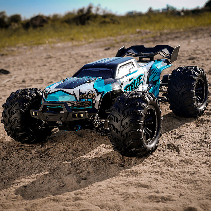 Brushless Four-wheel Drive Off-road Climbing RC Remote Control CarSedanpickup Model Car - One Red Hill