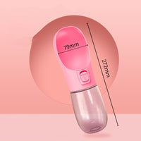 Pet Dog Water Bottle Feeder Bowl Portable Water Food Bottle Pets Outdoor Travel Drinking Dog Bowls Water Bowl For Dogs - One Red Hill