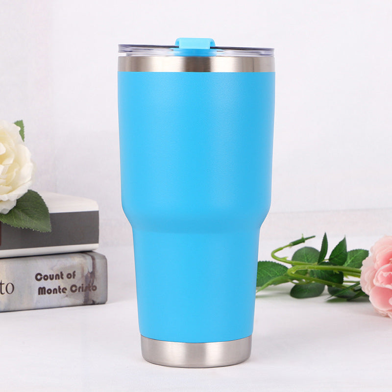 Car stainless steel vacuum flask - One Red Hill