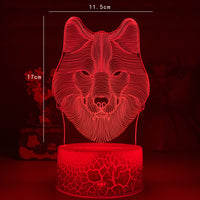 Colorful Touch Remote Control LED Visual Light - One Red Hill