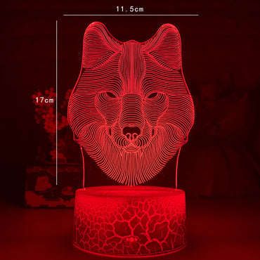 Colorful Touch Remote Control LED Visual Light - One Red Hill
