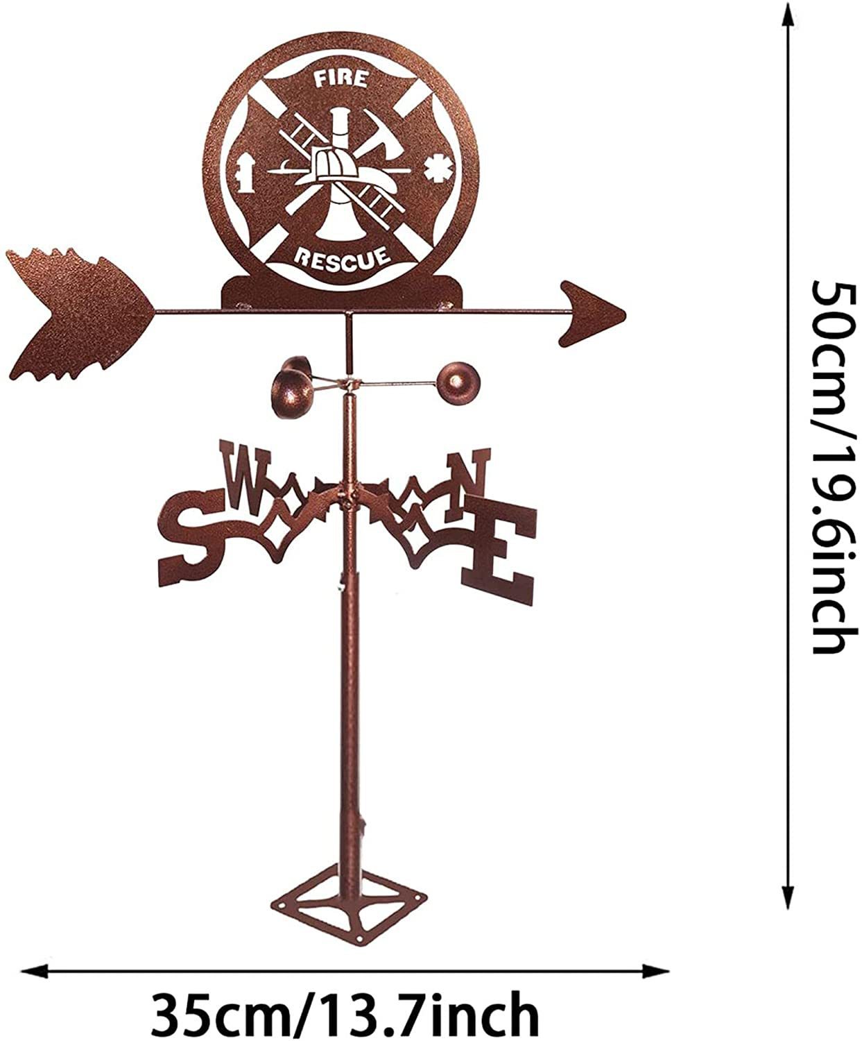 Weather Vane Retro Iron Roof Decoration