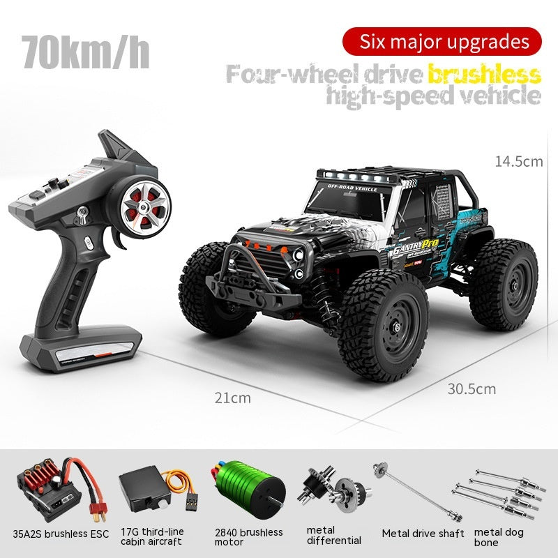 Remote Control Brushless High-speed Off-road Vehicle Model - One Red Hill