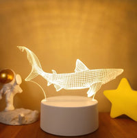 3D Lights Colorful Touch Remote Control LED Visual Lights - One Red Hill