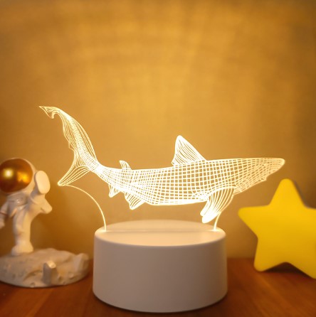 3D Lights Colorful Touch Remote Control LED Visual Lights - One Red Hill