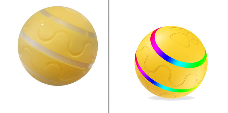 Pet New Cat Wicked Ball Toy Intelligent Ball USB Cat Toys Self Rotating Ball Automatic Rotation Ball - One Red Hill