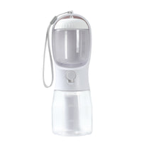 Dog Water Cup Drinking Food Garbage Bag Three-in-one Portable Small Multi-functional Pet Cups Pets Supplies - One Red Hill