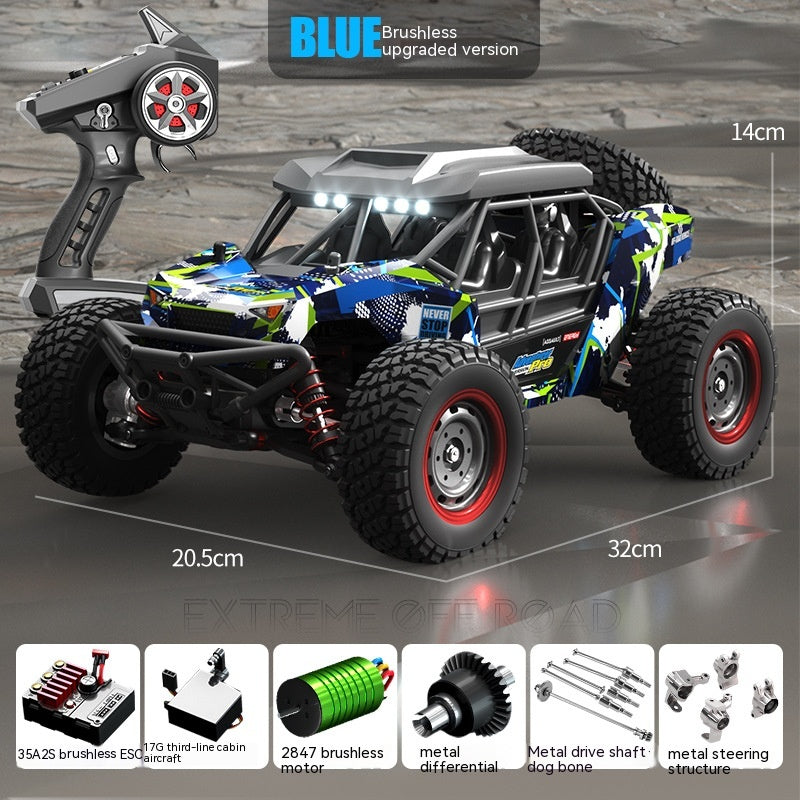 Remote Control Brushless High-speed Off-road Vehicle Model - One Red Hill