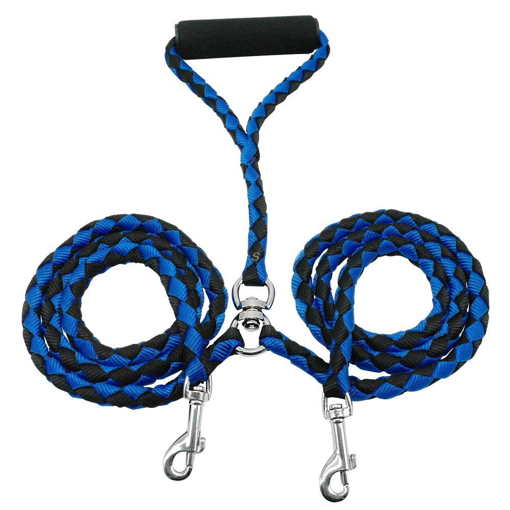 Braided PP round rope dog leash