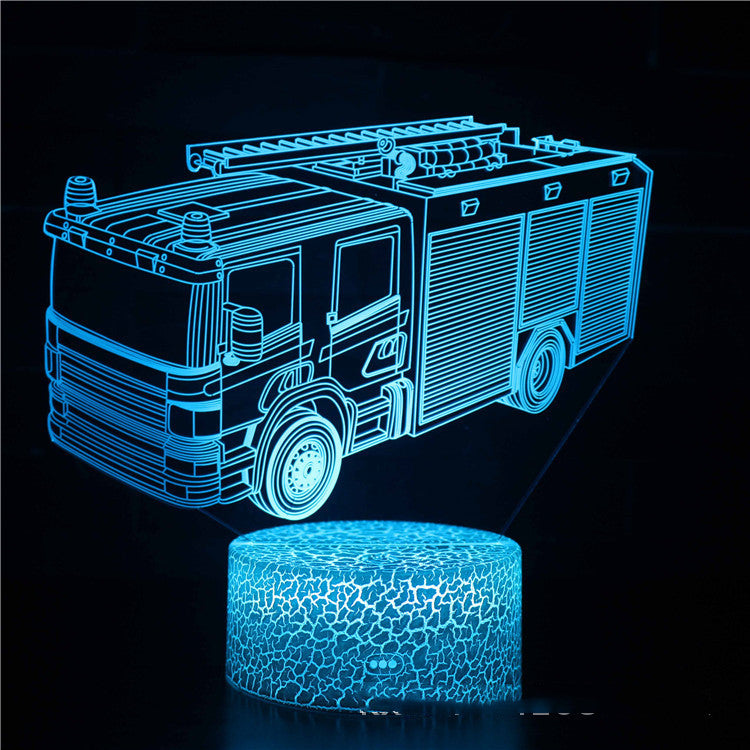 LED colorful touch remote control night light - One Red Hill