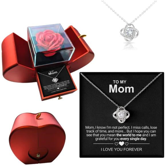 Fashion Hollowed Out Light Luxury Necklace - One Red Hill