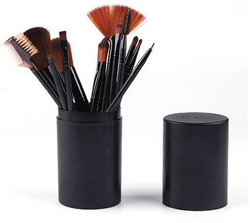 Makeup brush set 12 makeup brushes - One Red Hill