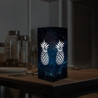 New Paper Carving Lamp Star Pineapple 16 Color Remote Control Touch Bedside Lamp - One Red Hill