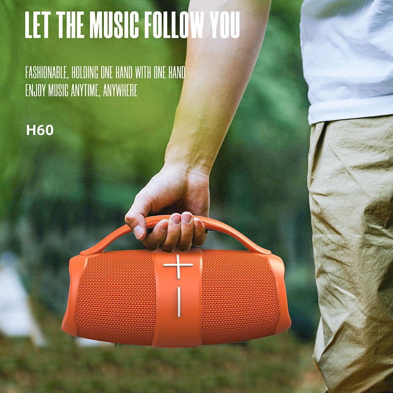 H60 Portable Bluetooth Speaker Outdoor Waterproof - One Red Hill