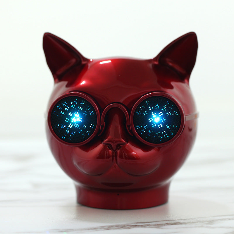 T8 Cat Head Bluetooth Speaker Cat Head Personality Wireless Stereo - The Wacky Things They Come Up With ! ! - One Red Hill
