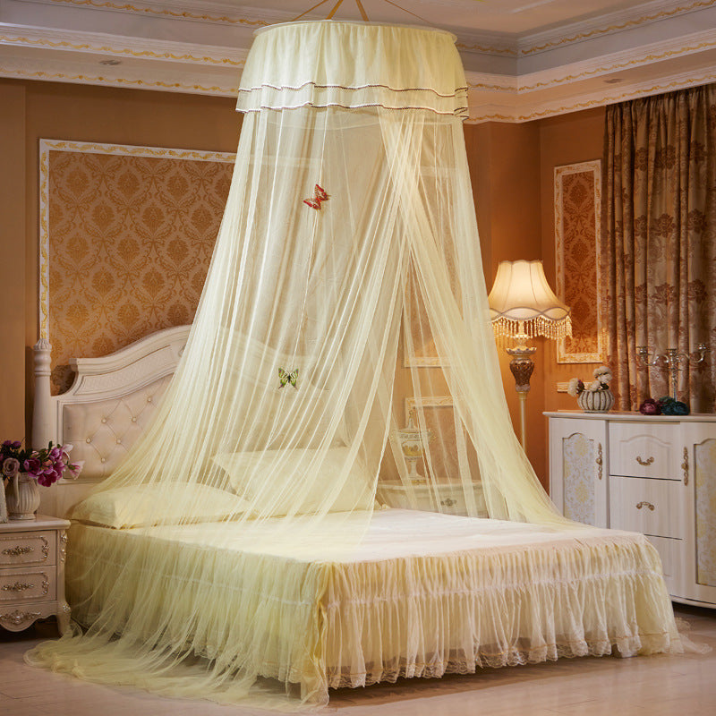 Lace Princess Dome Floor Mosquito Net