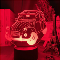 Colorful Touch Remote Control LED Visual Light - One Red Hill
