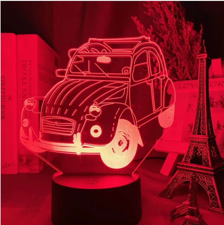 Colorful Touch Remote Control LED Visual Light - One Red Hill