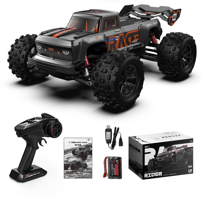 Four-wheel Drive Brushless Remote Control Car Toy - One Red Hill