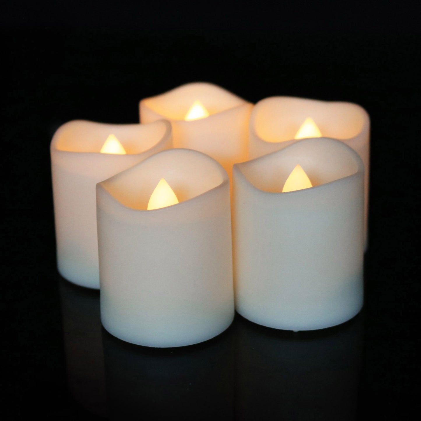 Valentine's Day Glowing Candle Light - One Red Hill