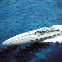 Brushless Motor High-speed Speedboat 24G Remote-control Ship Extended Version Ship Navigation Model Toy - One Red Hill
