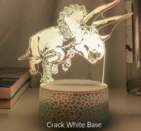 Creative Touch Remote Control Colorful Table Lamp - One Red Hill