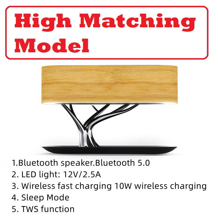 Tree Light Function Multi-music Night Light Bluetooth Audio