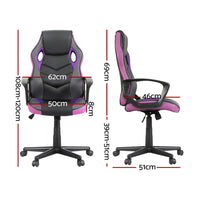 Artiss Gaming Office Chair Computer Chairs Purple - One Red Hill