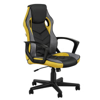 Artiss Gaming Office Chair Computer Executive Racing Chairs High Back Yellow - One Red Hill