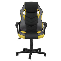 Artiss Gaming Office Chair Computer Executive Racing Chairs High Back Yellow - One Red Hill