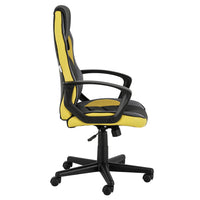 Artiss Gaming Office Chair Computer Executive Racing Chairs High Back Yellow - One Red Hill