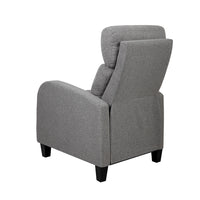 Artiss Fabric Reclining Armchair - Grey - One Red Hill