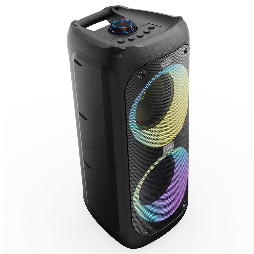 Majority PS200 - Party Speaker 80w Bluetooth Karaoke & PA System - Black - One Red Hill