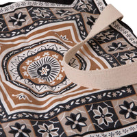 J Elliot Home Kasbah Cotton Tote Shopping Bag 40.5x43x10cm Black - One Red Hill