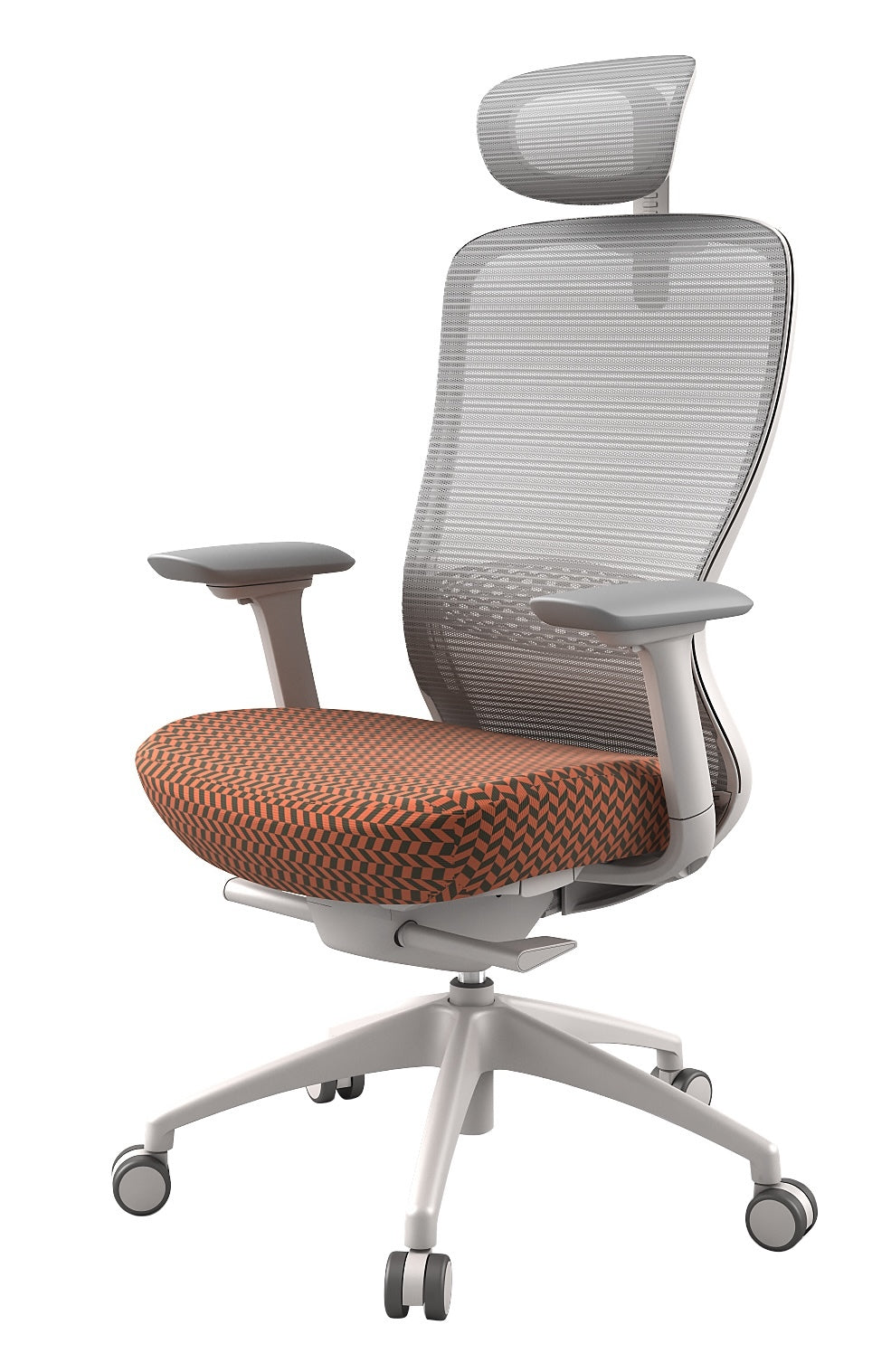 UFOU VX Ergonomic Office Chair Mesh Work Computer Gaming Designer - Lion - One Red Hill