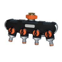 4-Way Water Distributor Garden Irrigation - One Red Hill