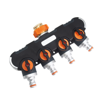 4-Way Water Distributor Garden Irrigation - One Red Hill