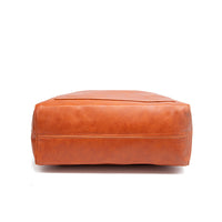 Vintage PU Leather Tote Bag - Stylish and Spacious Everyday Shoulder Bag  (Coffee)